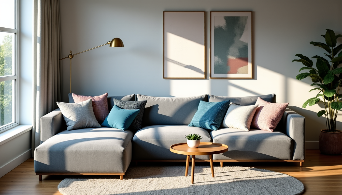 Comment décorer un canapé avec des coussins ?