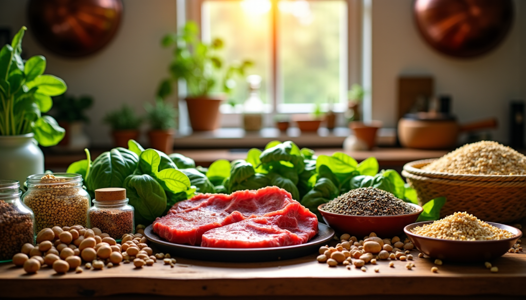 Les aliments riches en fer à intégrer dans ses repas